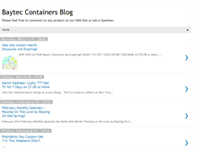 Tablet Screenshot of blog.bayteccontainers.com